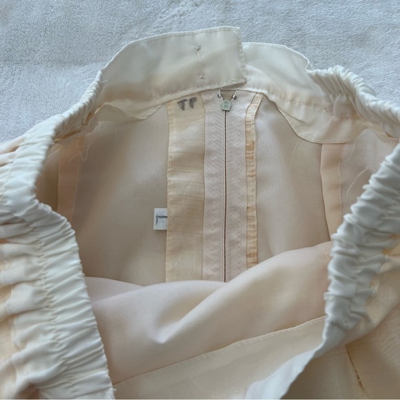 VINTAGE Handmade Floral Embroidered Blouse Skirt with Scarf - Picture 10 of 14